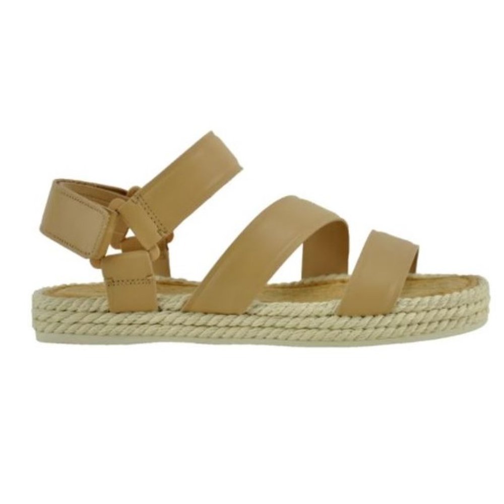 Vince Elian Leather Espadrille Sport Sandal Sz 11